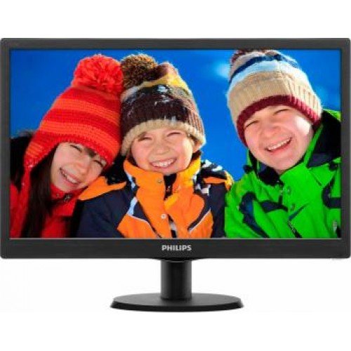 Monitor LED 19 Philips 193V5LSB210 Black