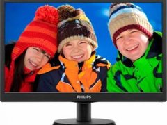 Monitor LED 19 Philips 193V5LSB210 Black